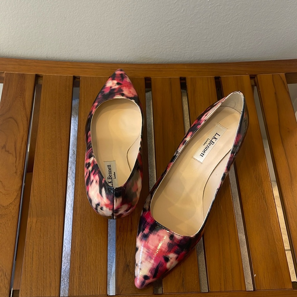 LK Bennett kitten heels